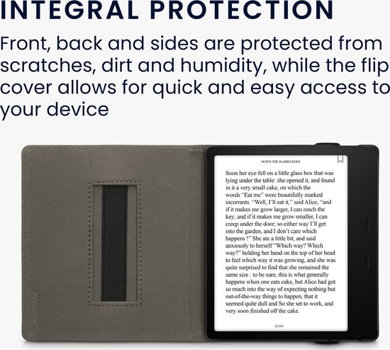 Housse kwmobile pour  Kindle Oasis 10. Generation - étui de  protection liseuse