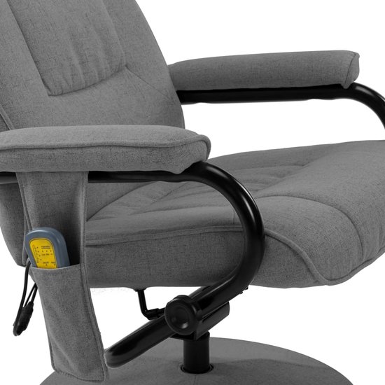 ALFORDSON Gamingstoel, racestoel met RGB-ledverlichting, massagestoel