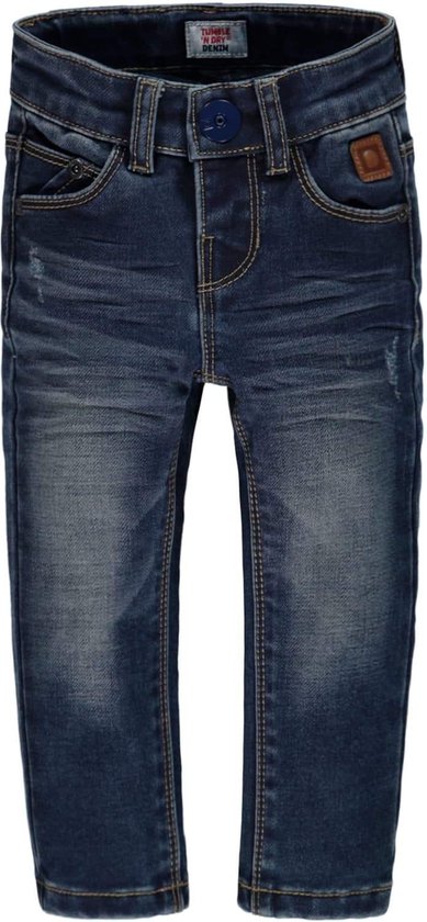 Tumble 'N Dry Jongens Jeans TND-FRANC slim fit - Denim Dark Stonewash - Maat  98 | bol.com