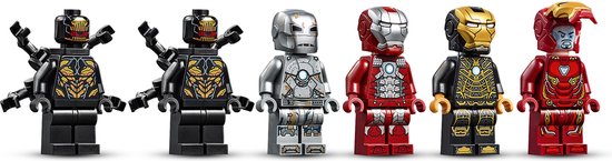 LEGO Marvel Avengers Marvel Super Heroes 76125 La salle des armures d'Iron Man