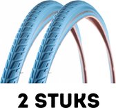 Fietsband - Buitenband - Set van 2 - 28 x 1.75 (47-622) lichtblauw