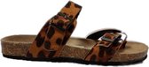 Van Driel Exclusive Slipper Sevilla Leopard Print