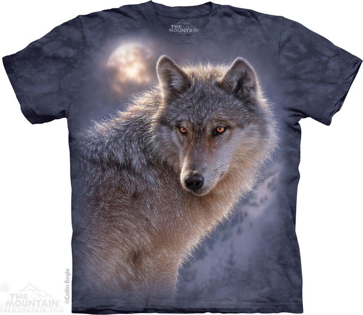 T-shirt Adventure Wolf L