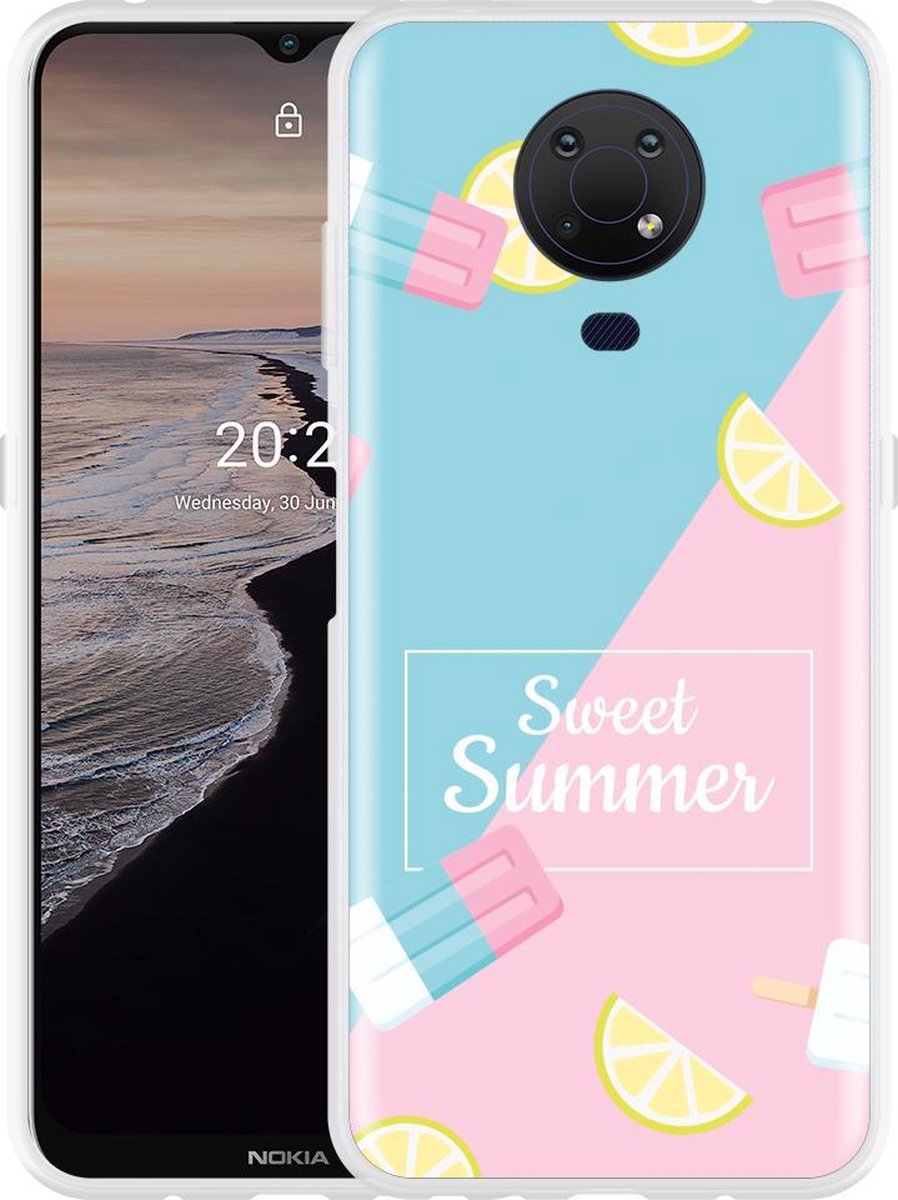 Nokia G10 Hoesje Sweet Summer - Designed by Cazy