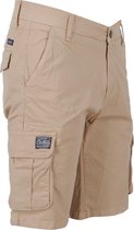 Deeluxe - Heren Short - Cargo - Slog - Beige