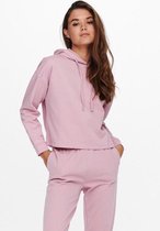 Only Trui Onldreamer Life L/s Hood Swt Noos 15241103 Dawn Pink Dames Maat - S