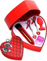 XR Brands Passion Heart Kit red