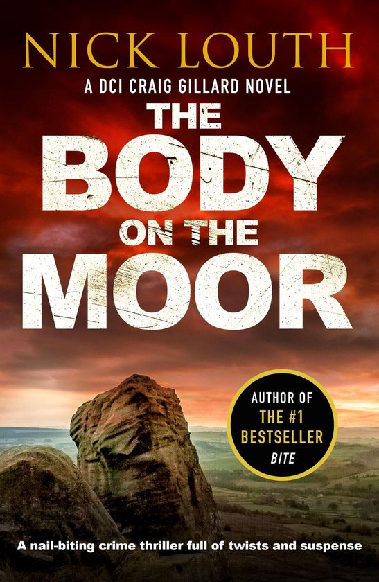 DCI Craig Gillard Crime Thrillers 8 - The Body on the Moor - cover