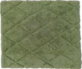 Ikado  Badmat katoen groen  60 x 60 cm