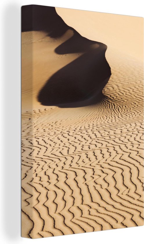 Canvas Schilderij Woestijn Sossusvlei Namibie - 20x30 cm - Wanddecoratie