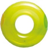 Bouée de natation Intex - 76 centimètres - vert transparent