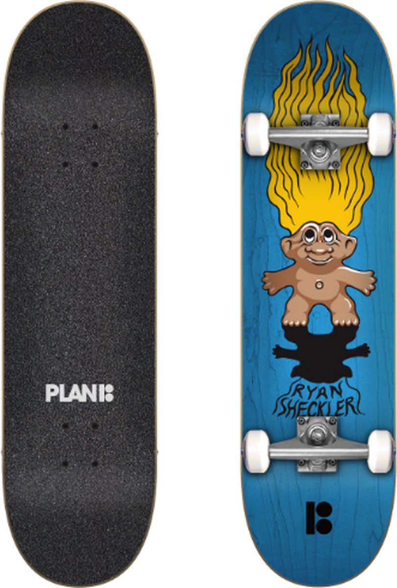 Plan B skateboard 7.87 Sheckler Trolls