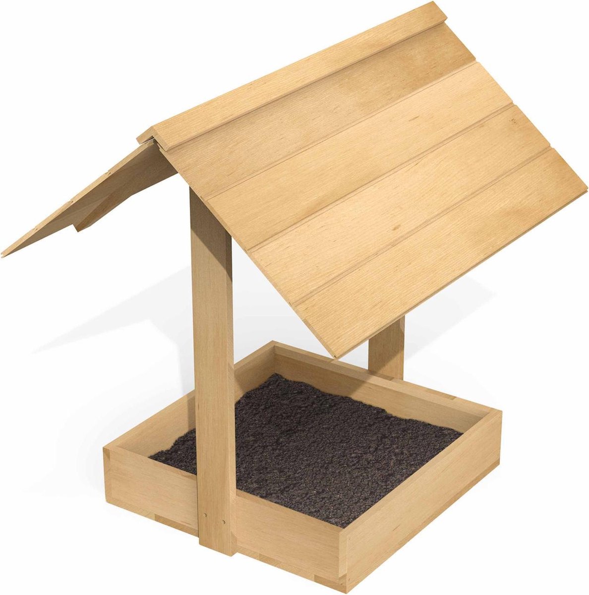 Alice's Garden Kippen stofbad Brahma - FSC hout - met dak - 45x45x10cm |  bol.com