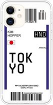 Voor iPhone 11 Boarding Pass Series TPU telefoon beschermhoes (vlag van Tokio)
