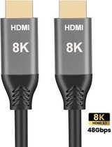 HDMI2.1 8K 120Hz High Dynamic HD-kabel, kabellengte: 2m