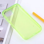 Mobigear Color TPU Backcover Hoesje - Geschikt voor iPhone 11 - Groen