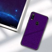 PINWUYO Volledige dekking Waterdichte schokbestendige pc + TPU + PU-hoes voor Geschikt voor Xiaomi Redmi Note 7 (paars)