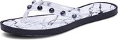 Marble Texture Lightwight antislip-slippers voor dames (kleur: wit, maat: 39)