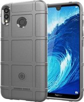 Volledige dekking schokbestendig TPU-hoesje voor Huawei Y9 (2019) (grijs)