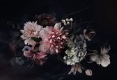 Vintage flowers 180 x 120  - Plexiglas