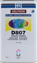 PPG D807/E5 Medium Thinner - Verdunning in Blik 5 liter