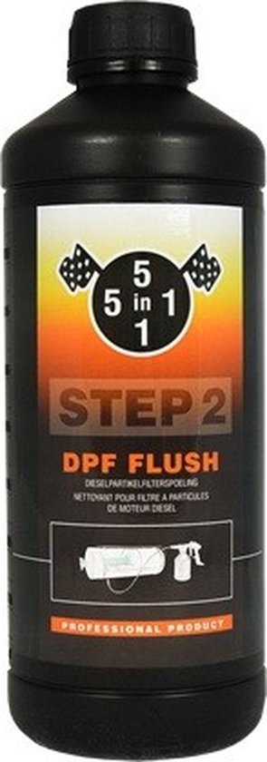 5in1 DPF reiniger  de eerste stap in het DPF reinigingsproces