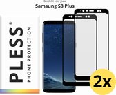 Samsung S8 Plus Screenprotector Glas - 2x - Pless®