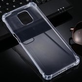 Voor Xiaomi Redmi Note 9S / Note 9 Pro Vierhoekige anti-drop ultradunne TPU-hoes