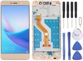 Lcd-scherm en digitizer volledige montage met frame voor Huawei Enjoy 7 Plus / Y7 Prime (goud)