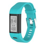 Smart Watch siliconen polsband horlogeband voor Garmin Vivosmart HR + (mintgroen)