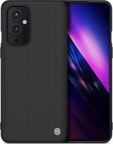 Voor OnePlus 9 NILLKIN 3D Textured Nylon Fiber PC + TPU beschermhoes (zwart)