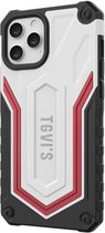 TGVlS Sharp-serie TPU + pc-beschermhoes voor iPhone 12 Pro (wit)