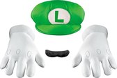 DISGUISE - Luigi'saccessoires set voor volwassenen