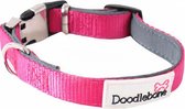 Doodlebone Hondenhalsband Bold Comfort 20 - 30 Cm Nylon Roze