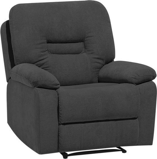 Beliani BERGEN – Fauteuil – grijs – polyester