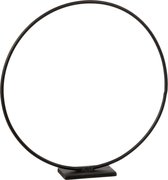 J-Line ring Op Voet decoratie - metaal - zwart - small - tuinaccessoires