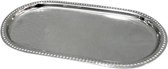 By Kohler Zilver Ovale Dienblad 24x12x1cm (110172)