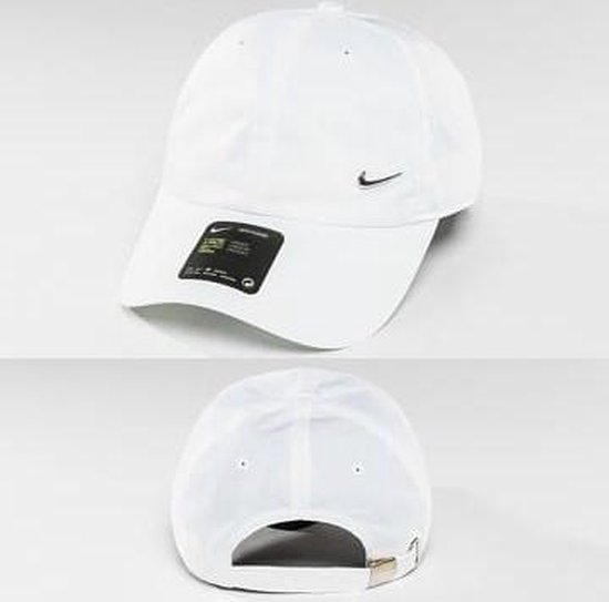 Nike Sportswear Dri-FIT H86 Metal Swoosh Sportcap - White/(Metallic Silver) - Nike