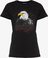Jazlyn dames T-shirt - Zwart - Maat M