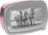 Animal Pictures Lunchbox Paarden - 18 x 12 x 6 cm - BPA-vrij