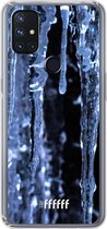 6F hoesje - geschikt voor OnePlus Nord N10 5G -  Transparant TPU Case - Icicles #ffffff