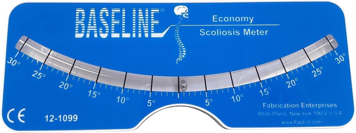 Scoliosis meter Baseline - fysiotherapie - kinesitherapie - scoliosis