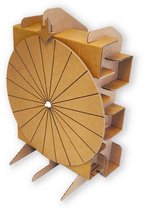 Kartonnen Rad van Fortuin - XL diameter 200 cm - Duurzaam Karton - Hobbykarton - KarTent