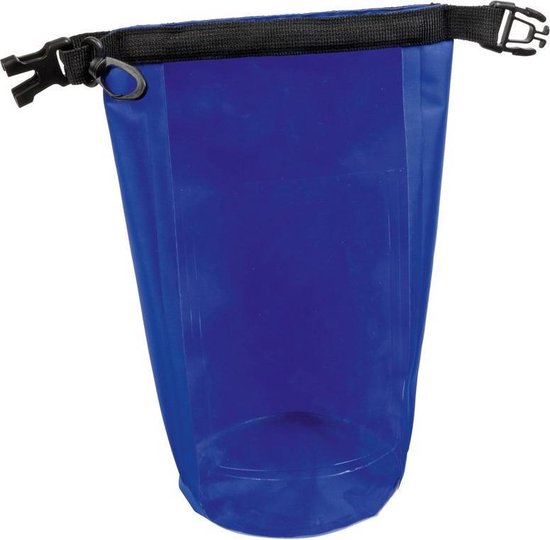 Waterdichte tas blauw 2 liter