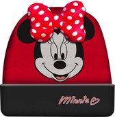 Disney Muts Minnie Mouse Polyester Rood/zwart Maat 54/56