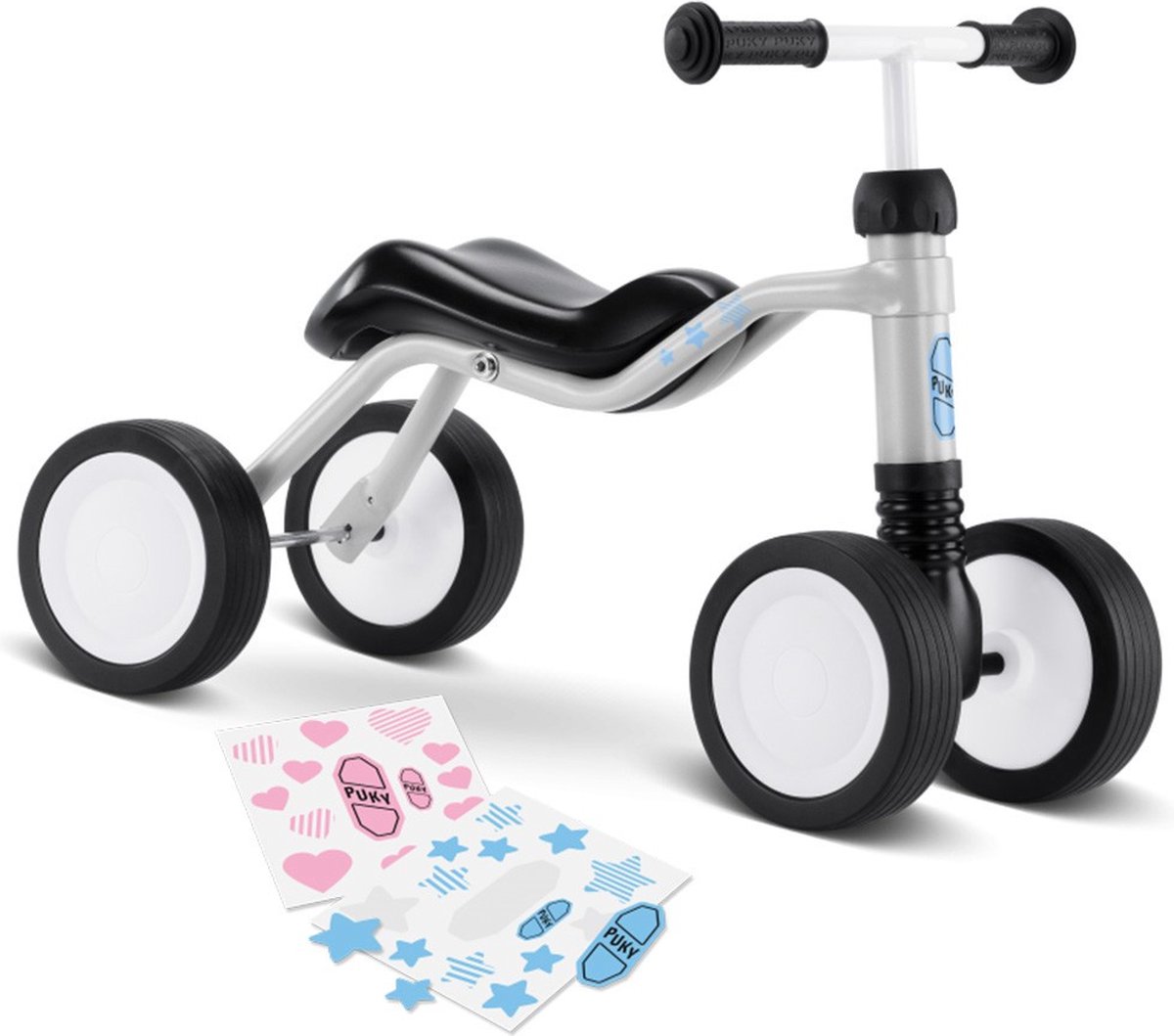 Puky "Wutsch" loopfiets vanaf 1,5 jaar in Zilver