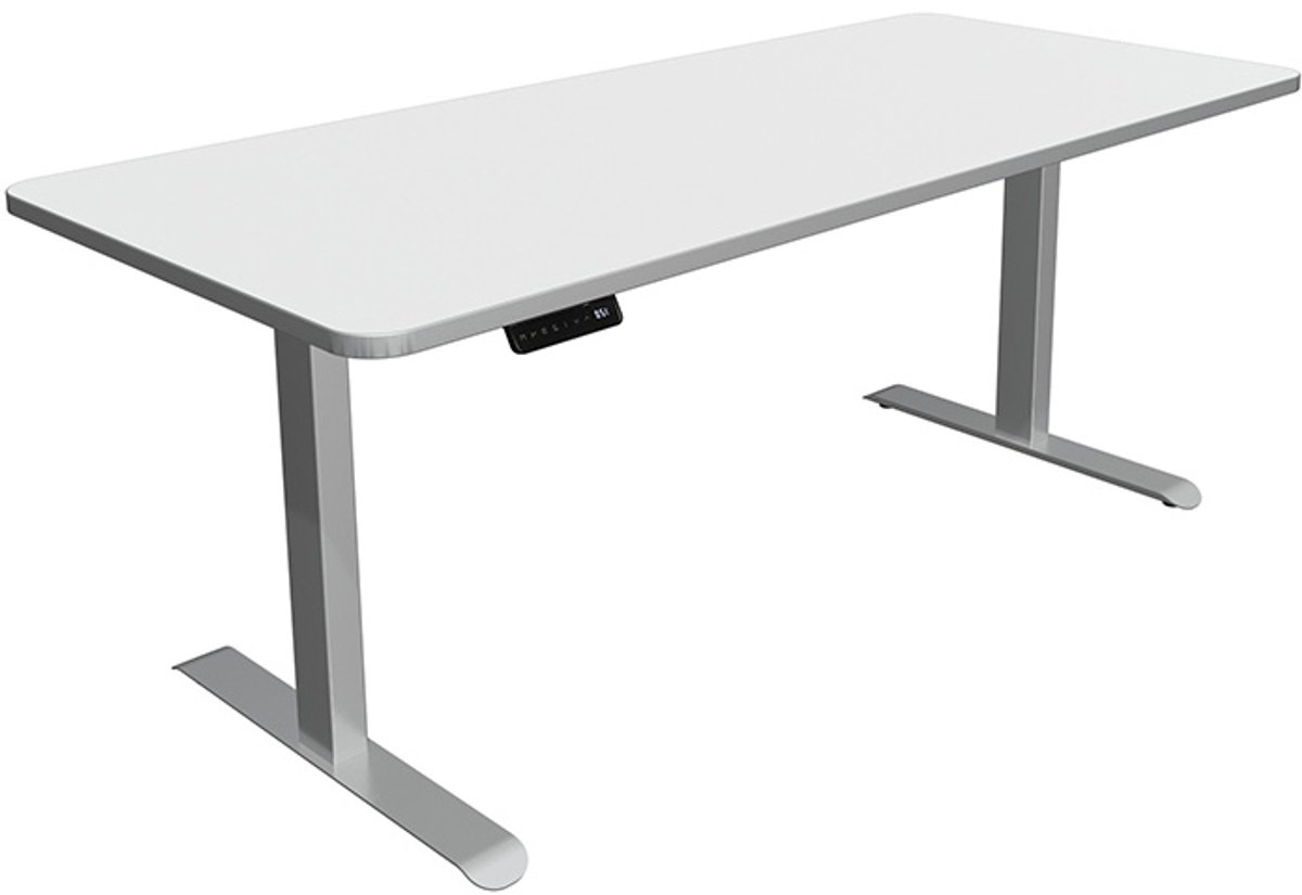 Zit sta bureau Move-3 premium wit 180x80cm