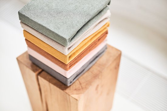 Jollein Aankleedkussenhoes Badstof 50x70cm - Storm Grey — afbeelding 4