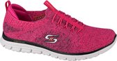 Skechers Luminate-She's Magnificent 104075-HPBK, Vrouwen, Roze, Sportschoenen,Sneakers, maat: 35