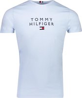 Tommy Hilfiger T-shirt Blauw Normaal - Maat L - Heren - Herfst/Winter Collectie - Katoen